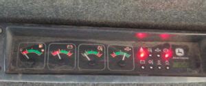 john deere 240 skid steer seat belt light stays on|john deere skid steer problems.